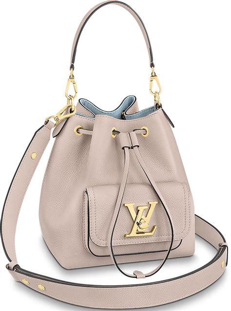 louis vuitton lock me bucket bag